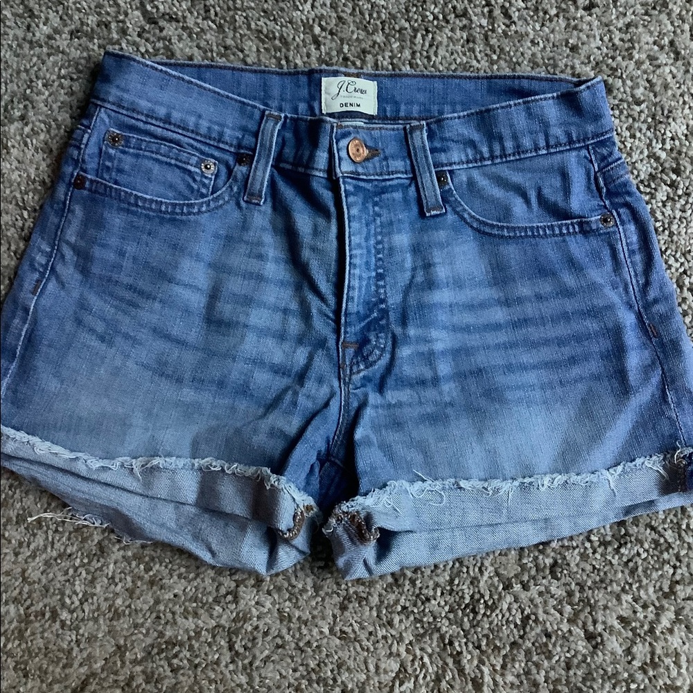J crew Jean shorts